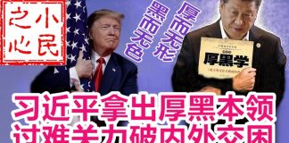 小民之心:习近平拿出厚黑本领 过难关力破内外交困