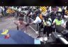 港警“执法犯法” 举例9:警察滥用暴力,拉老人过来往脸上喷辣椒水