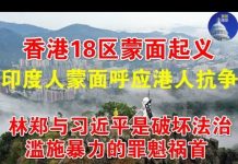 郭宝胜:香港18区蒙面起义、印度人蒙面呼应港人抗争、林郑与习近平是破坏法治滥施暴力的罪魁祸首