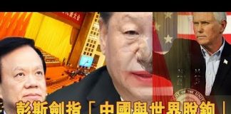 夏业良:彭斯再开火剑指“中国与世界脱钩” 陈敏尔是中共新的储君吗?