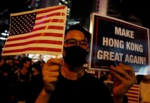 美囯眾議院通過”香港人權與民主法案” 表達對港人的支持