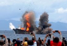 小五快报:南海再起激烈沖突! 越南上百船只闖南海奪油井! 中國海警亮出艦炮驅逐!