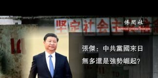 张杰:中共党国来日无多还是强势崛起?
