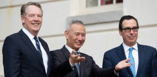 江森哲:贸易谈判北京突然让步?川普说这次中美谈判谈得非常好,他还要亲自会见刘鹤.