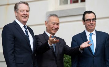 江森哲:贸易谈判北京突然让步?川普说这次中美谈判谈得非常好,他还要亲自会见刘鹤.