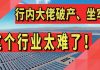 太阳财富:行内大佬破产、坐牢!这个行业太难了!
