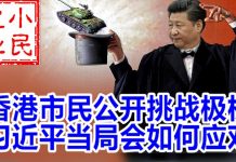 小民之心:香港市民公开挑战极权 习近平当局会如何应对