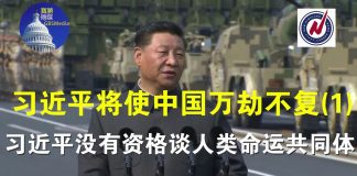 海风:习近平没有资格谈人类命运共同体