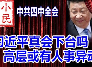 小民之心:中共四中全会:习近平真会下台吗 高层或有人事异动