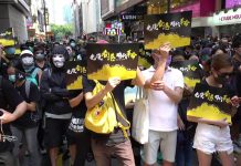 【直播】10.1銅鑼灣 沒有國慶只有國殤 香港十一大遊行