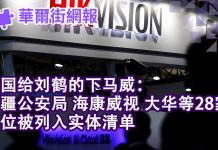 华尔街电视:美国给刘鹤下马威,新疆公安 海康威视 大华列黑名单