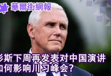 华尔街网报:彭斯下周四再对中国演讲,影响川习峰会;司法部抓中国军事情报人员;日本教授中国陷谍网