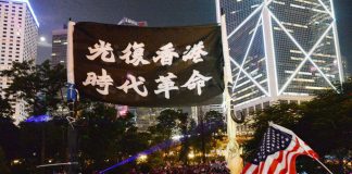 海风:反暴政,救港人!10.14日,13万人港人在遮打花园集会