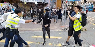 夏业良:香港警察为何要向抗争青年开枪?