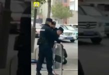 新高地TV:市民街头磨刀是死罪,被中共警察当场击毙