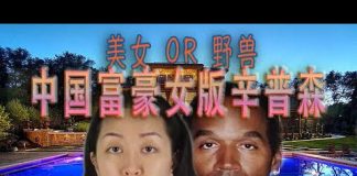 林林七:中国美女富豪扔出亿万美金,在美国获得无罪开释,女版辛普森诞生。