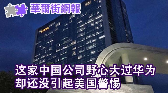 华尔街网报:这家中国公司以华为为榜样,因低调还没引起美国关注
