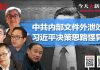 何频 陶杰 王军涛 邓聿文 顾为群:习近平为什么那样狠?中共内部文件显天机!真有那么多派系?