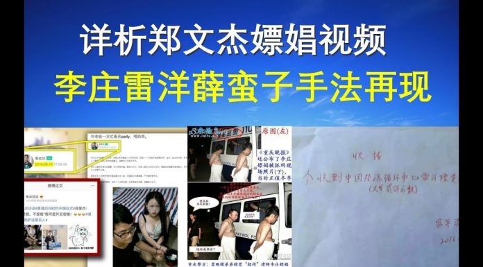 郭宝胜:详析郑文杰嫖娼视频、李庄、雷洋和薛蛮子手法再现
