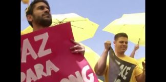 美国之音:巴西民众举行集会抗议中国国家主席习近平访问巴西