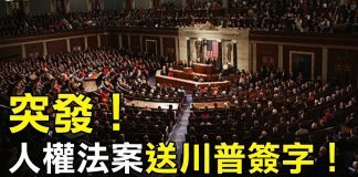 新唐人:人权法案送交川普签字!媒体纵火案谁是主使?