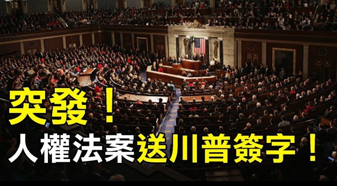 新唐人:人权法案送交川普签字!媒体纵火案谁是主使?