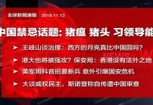 民镜:在中国别提这三件事:猪瘟、猪头、习近平领导能力