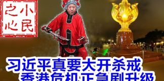 小民之心:习近平真要大开杀戒? 香港危机正急剧升级