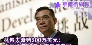 华尔街网报:林毅夫保证中国经济20年内超过美国;香港新华社怎么了?