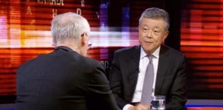 劉曉明閉著眼睛說瞎話:中國沒有政治犯,反問主持有否去過新疆! 那煽顛罪又是什麼?
