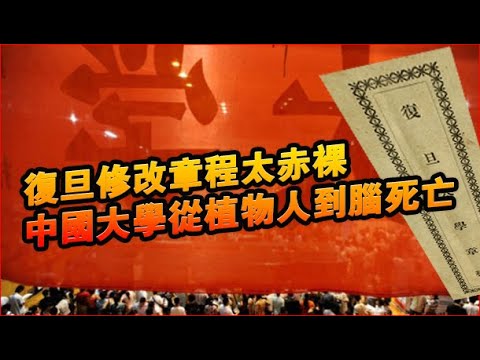 张杰:复旦修改章程太赤裸 中国大学从植物人到脑死亡
