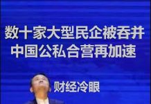 财经冷眼:国资委国企疯抢,数十家大型民企被吞并,中国公私合营再加速!