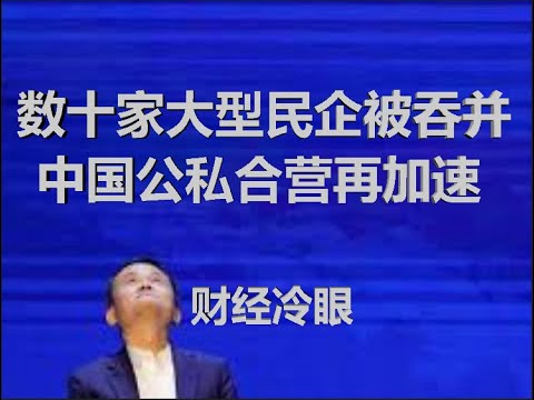 财经冷眼:国资委国企疯抢,数十家大型民企被吞并,中国公私合营再加速!