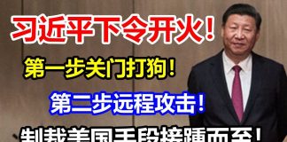 洞察天下:习近平下令“开火”!第一步关门打狗!第二步远程攻击!制裁美国手段接踵而至?真牛?