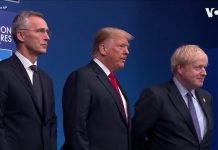 美国之音:北约29国领导人抵达英国伦敦参加北约峰会