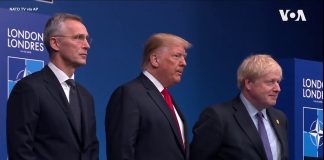美国之音:北约29国领导人抵达英国伦敦参加北约峰会