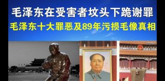 郭宝胜:“毛泽东”在受害者坟头下跪谢罪、毛泽东十大罪恶及89年污损毛像真相