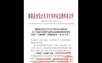 邱家军:六級隔斷防疫,討賊檄文逆起
