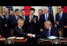 陈破空:美中终于签约,习近平缺席有名堂!特朗普历数中共种种不是。副总理充当冤大头