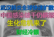财经冷眼:武汉肺炎快速扩散近10国,中国感染破千仍瞒报为48例,国内一片岁月静好!