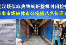 郭宝胜:武汉疑似非典最新状况:航班整机封闭检疫、华南市场被休市、公安捕八名传谣者