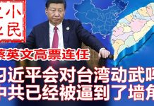小民之心:蔡英文高票连任,习近平会对台湾动武吗? 中共已经被逼到了墙角