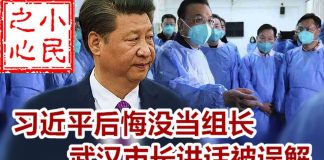小民之心:习近平后悔没当组长 武汉市长讲话被误解