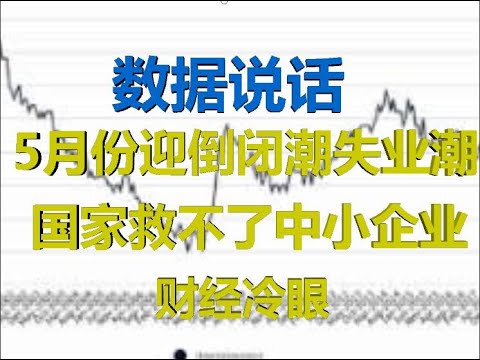 财经冷眼:以数据说话,减薪潮后,5月份或将迎倒闭潮和失业潮高峰, 国家也救不了!