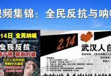 郭宝胜:2•14全民反抗,全民呐喊行动视频集锦
