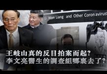 张杰:王岐山真的反目拍案而起?李文亮医生的调查组哪里去了?