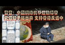 张杰:惊雷!中国网络抗争运动爆发 武汉嫂子站出来 支持香港反送中