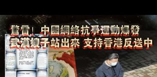 张杰:惊雷!中国网络抗争运动爆发 武汉嫂子站出来 支持香港反送中