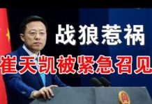 郭宝胜:赵立坚推文惹大祸,崔天凯被美国务院紧急召见、被记者追问狼狈逃窜