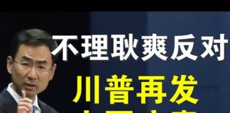 郭宝胜:耿爽谴责川普污名化中国、川普不理继续发中国病毒推